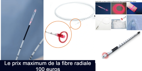 Comparaison du laser 1470 nm et de la fibre radiale à 2 anneaux avec le laser 980 nm et la fibre à pointe nue dans l’ablation laser endoveineuse des varices saphènes : une étude multicentrique, prospective, randomisée et non aveugle